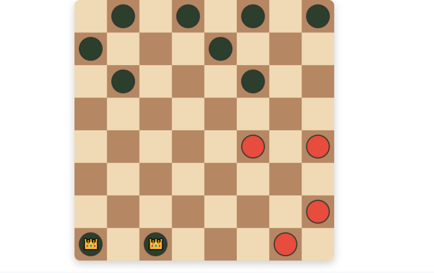 צילום מסך של משחק דמקה אונליין